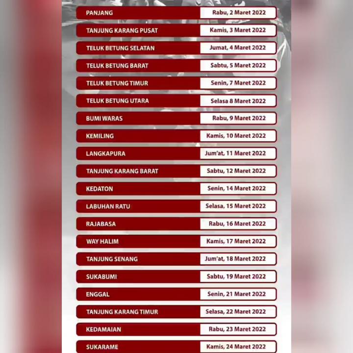 Catat! Ini Jadwal Pendistribusian Minyak Goreng Door To Door di Bandar LampungÂ 