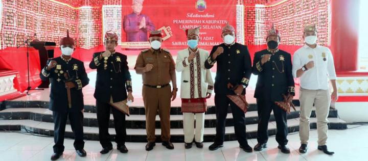 Bangun Sinergitas, Nanang Ermanto Undang Tokoh Adat Saibatin 5 Marga
