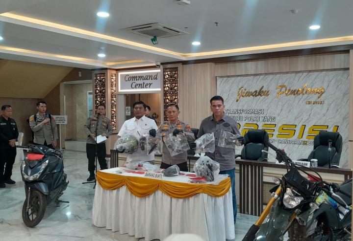 Dua Pelaku Curanmor Penembak Bripka Arya Supena Dibekuk Polda Lampung