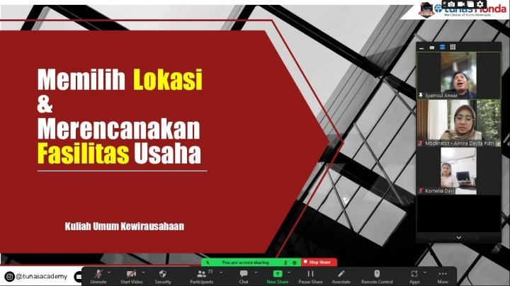 Sinergi Bagi Negeri, TDM Jadi Narsum di Kuliah Umum Teknokrat