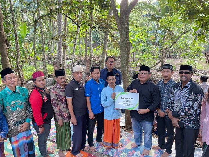 Kepeloporan Gus Ipul, Di Anugerahi Nama Sungai Di Talaga Banten