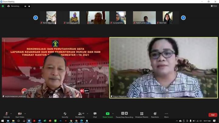 Gelar Rapat Internal, Kadivyankum: Laksanakan Amanah Pekerjaan dan Jaga Kesehatan