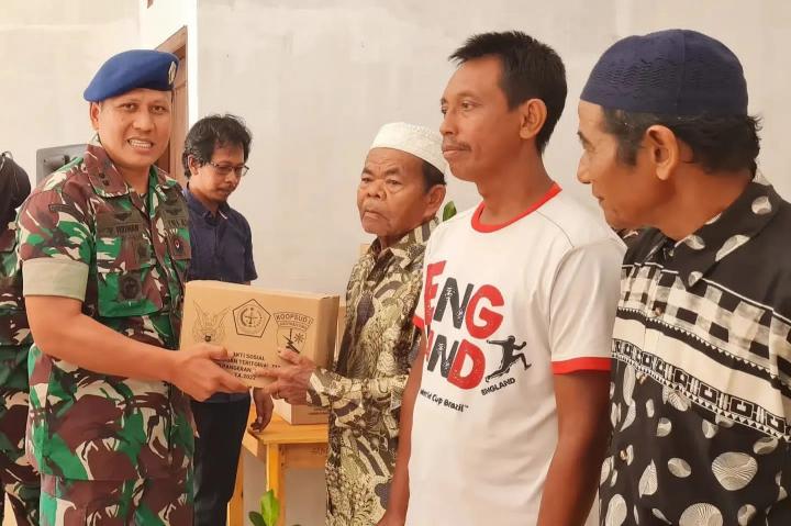 Berikan Penyuluhan Ketahanan Pangan, Lanud BNY Gencarkan Serbuan Teritorial TNI di Kampung Bawang Sakti Jaya