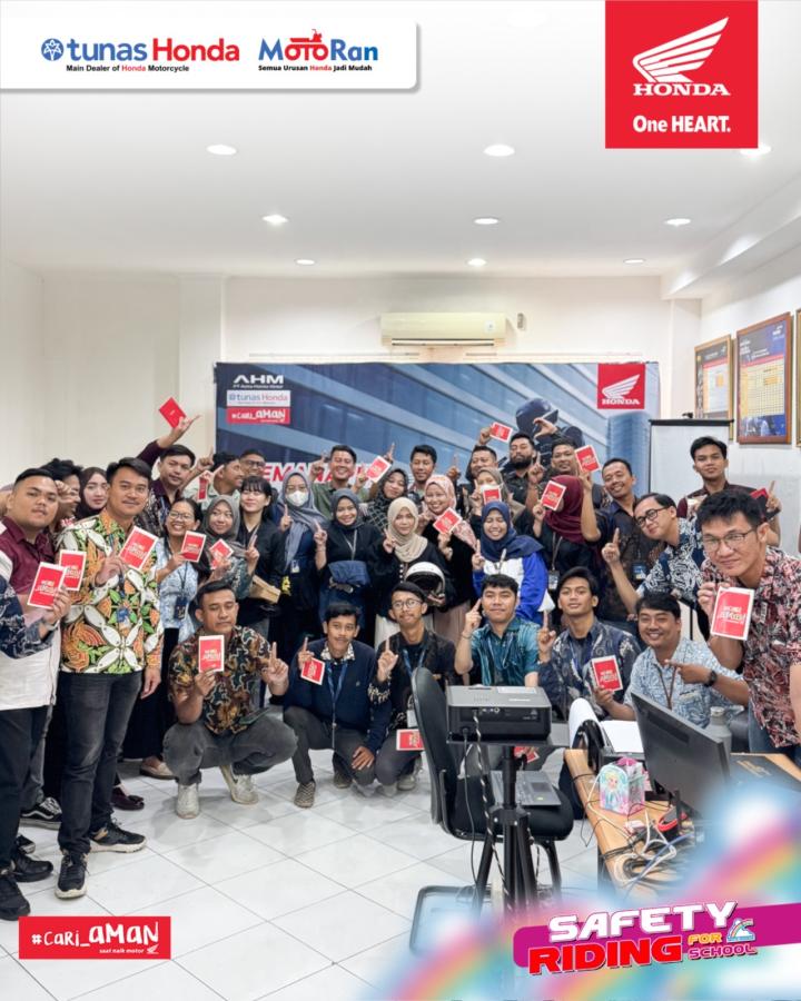Kegiatan Edukasi Safety Riding Bagi Karyawan Mandiri Utama Finance   