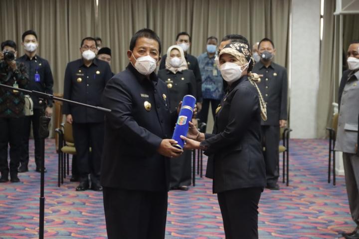 Gubernur Arinal Djunaidi Melantik 8 Pejabat Pimpinan Tinggi Pratama di Lingkungan Pemerintah Provinsi Lampung