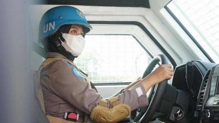 Briptu Sari, Satu Satunya Polwan Polda Lampung di Kontingen Satgas Garuda Bhayangkara FPU 3 Minusca Untuk PBB