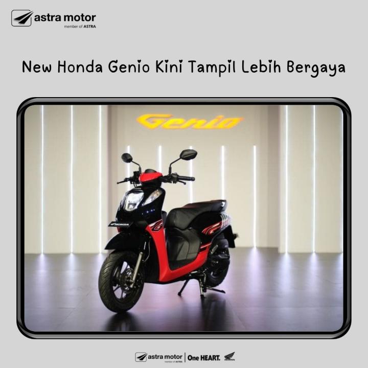 New Honda Genio Kini Tampil Lebih Bergaya