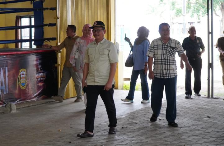 Tinjau PKOR Wayhalim, KONI Lampung Siapkan Renovasi Fasilitas Olahraga 