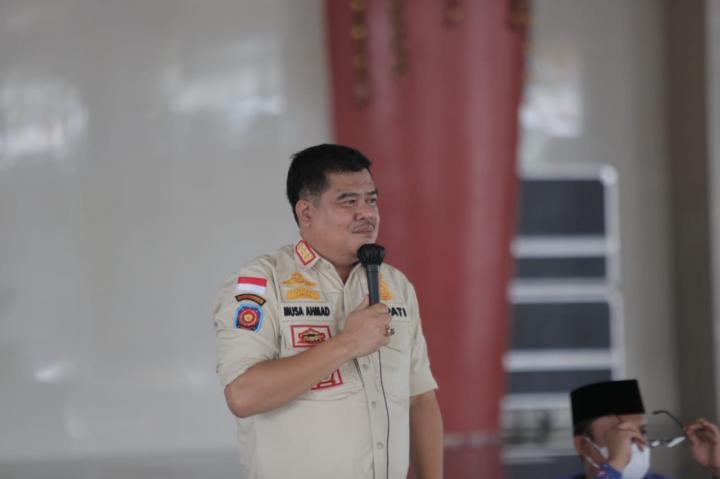 Percepat Penanggulangan Covid-19, Bupati Musa Ahmad Keluarkan Surat Sakti