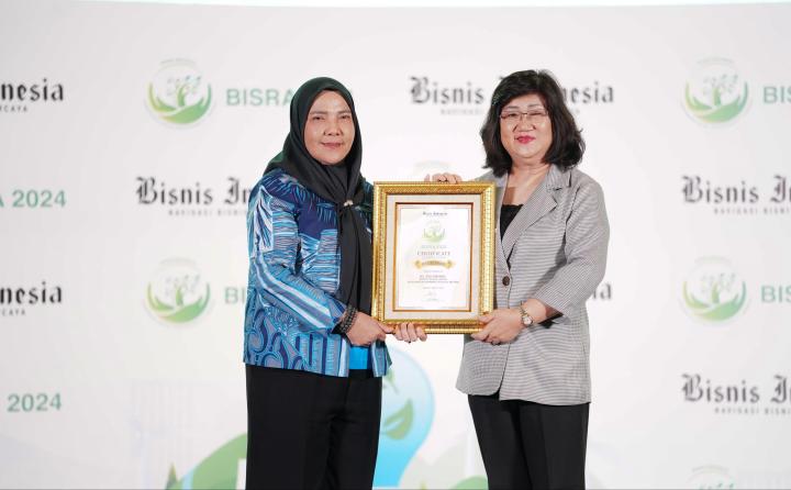 Walikota Bandarlampung Terima Penghargaan Bisra 2024