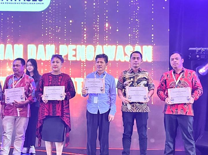 Bawaslu Lampung Raih Apresiasi Pencegahan dan Pengawasan Partisipatif Terakhir Tingkat Provinsi Lampung 