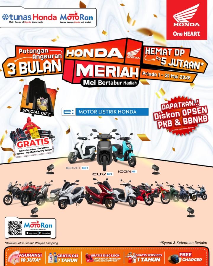 Promo MERIAH Mei Bertabur Hadiah 