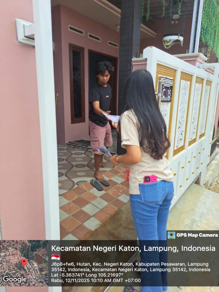 Astra Motor Lakukan Kanvasing Door to Door di Kecamatan Negeri Katon   
