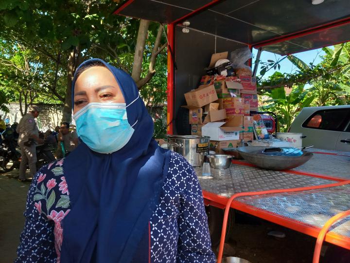 BPBD Kota Bandar Lampung Siapkan Ribuan Porsi Makanan Untuk Korban Kebakaran Kota Karang