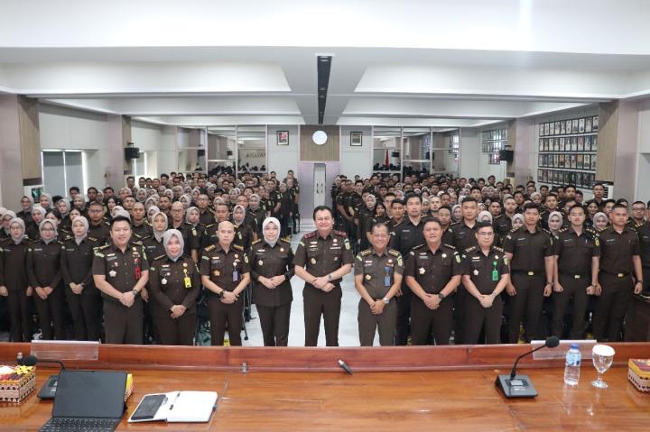 Kejati Lampung Buka Pelatihan Dasar CPNS 2024 untuk 260 Peserta   