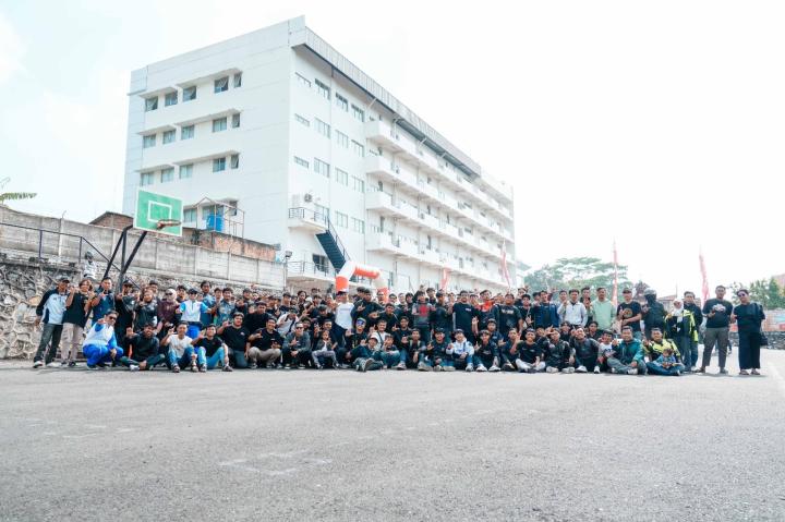 Tunas Dwipa Matra Tanamkan Budaya #Cari_Aman kepada 250 Rider dalam Kegiatan Supraphoria