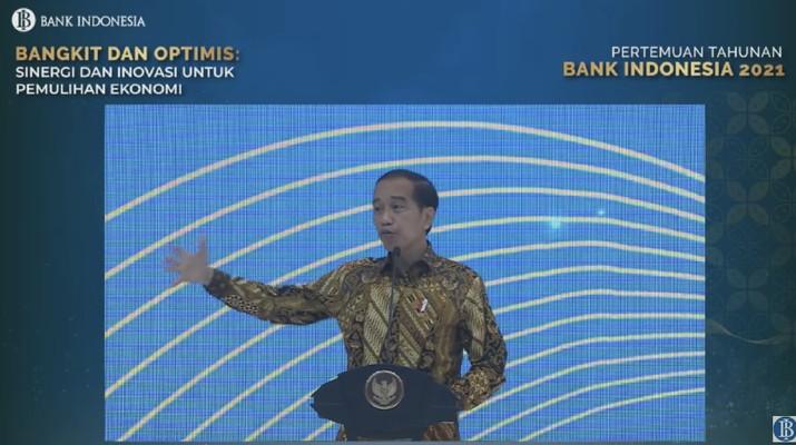 Ekonomi Sempat Ngerem Kini Mulai Injak Gas, Jokowi : Meski Hampir Pulih Kita Harus Waspada