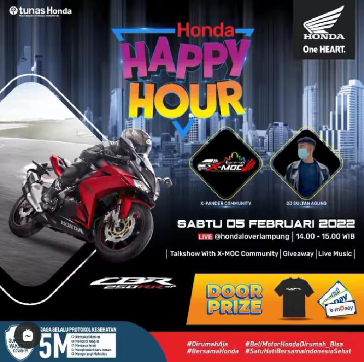 Tunas Honda Bersama Jaringannya NSS Kedaton Sukses Menggelar Honda Happy Hour Bersama X-Pander Community