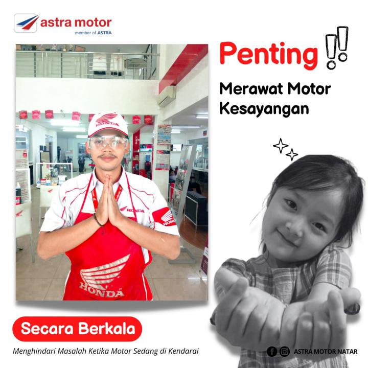 Pulang Mudik Waktunya Service di AHASS Astra Motor Natar