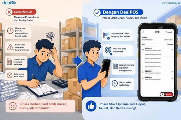 Stok Opname Manual Bikin Pusing? Ini Cara Aplikasi Inventory Mempermudah Prosesnya 