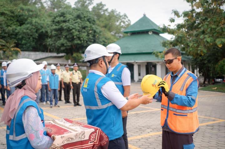 Antisipasi Cuaca Ekstrem,  PLN UID Lampung Gelar Apel Siaga Bencana Hidrometeorologi 2025