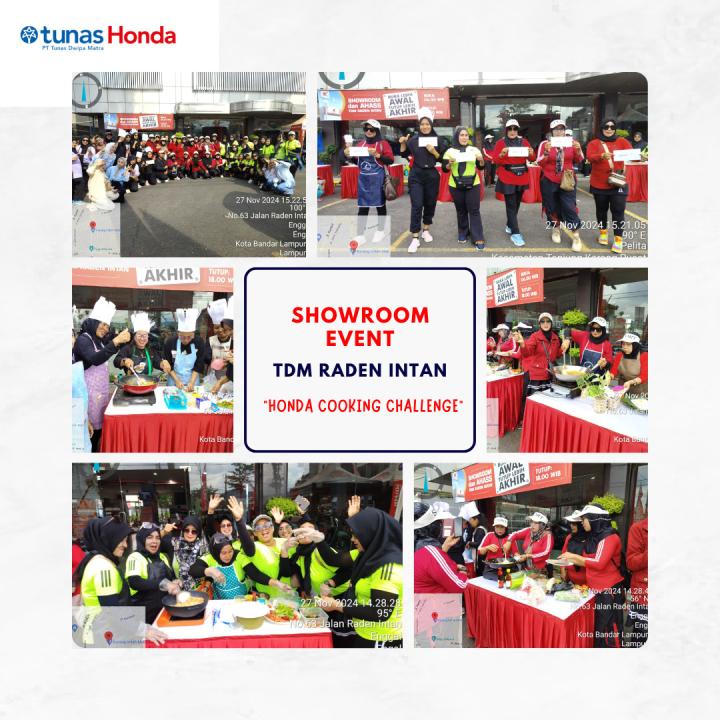 Keseruan Honda Cooking Challenge Bersama TDM Radin Intan 