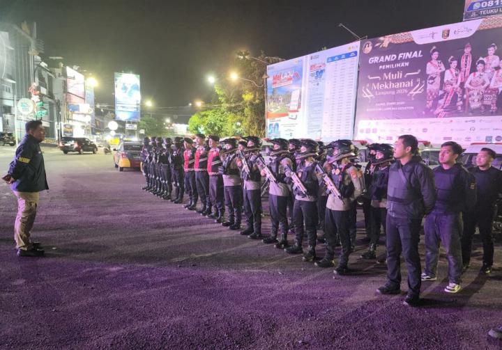 Polda Lampung Perkuat Patroli Malam, Tim QR Presisi Siaga Cegah Street Crime