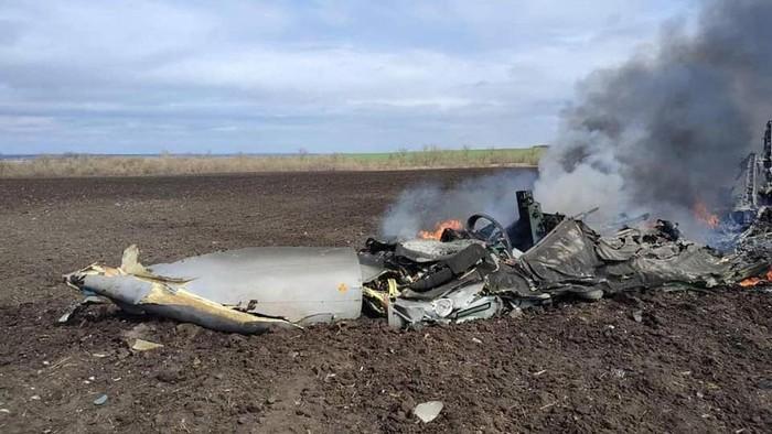 Ukraina Berhasil Tembak Jatuh Su-35 Rusia Di Laut Hitam