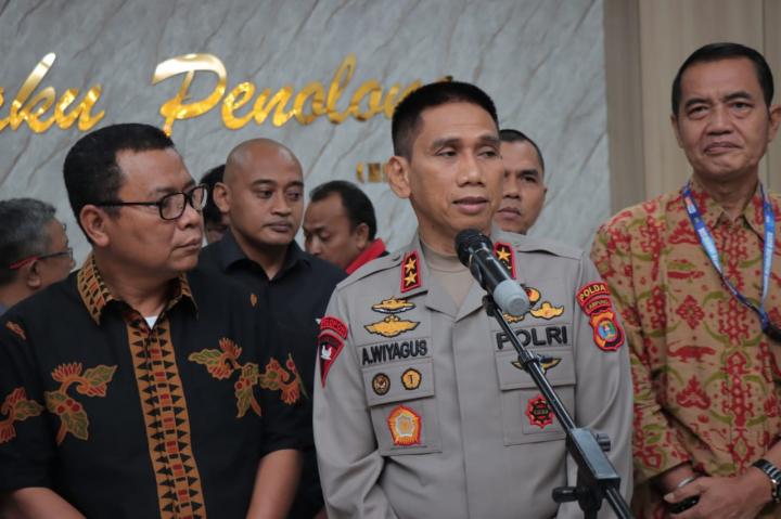 Kapolda Lampung : Insan Media Menjadi Penyemangat di Hari Pertama Menjadi Kapolda Lampung 