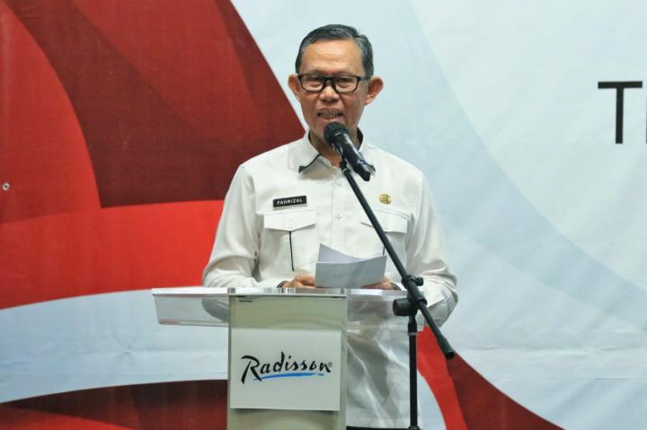 Sekdaprov Lampung Menghadiri Rakor Pemberantasan Korupsi Diseminasi Pedoman MCP dan Tindak Lanjut Rekomendasi HasilÂ Survei Penilaian Integritas