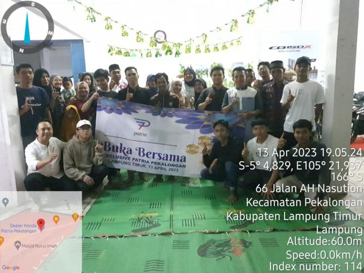 Honda Patria Pekalongan Ajak Konsumen Loyal Buka Puasa Bersama