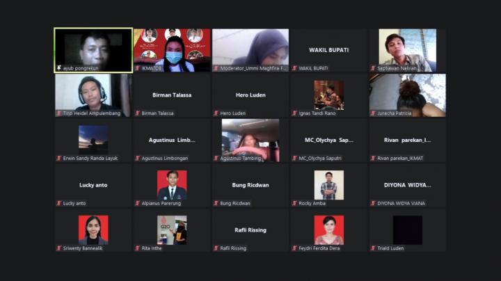Dorong Majukan Pariwisata Daerah, Ikmatob Banjarmasin, Ikmat Samarinda, IMTS Sangatta Gelar Webinar