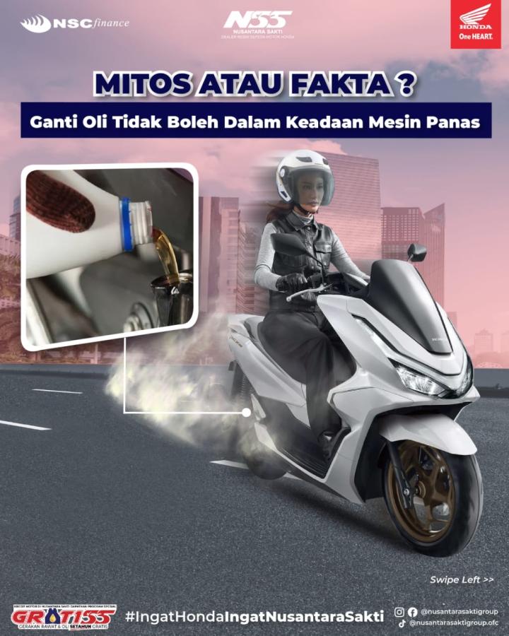 Mitos Atau Fakta Ganti Oli Tidak Boleh Dalam Keadaan Mesin Panas ala Nss Pringsewu