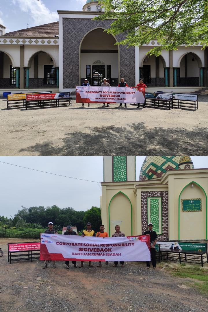 TDM Simpang Pematang Serahkan Bantuan Kursi Ke Masjid Bentuk Bantuan Untuk Rumah Ibadah