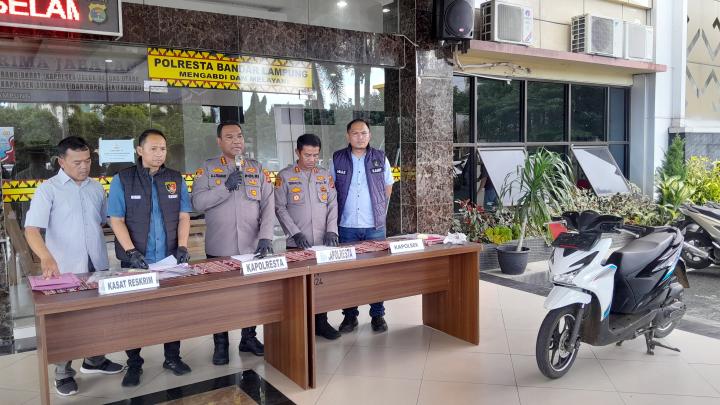 Sempat Buron, Residivis Curanmor  di Bandar Lampung Menyerahkan Diri  Karena Takut Ditembak 