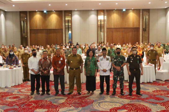 Gubernur Lampung Hadiri Sosialisasi Pendataan Awal Regsosek 2022
