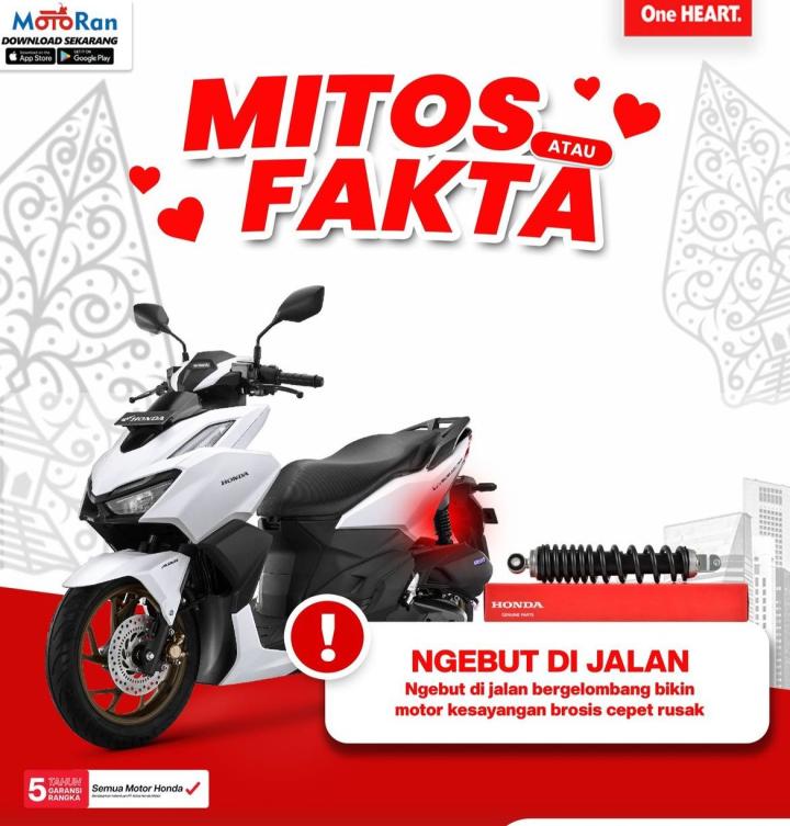 Motor Terus Terusan Hajar Jalan Berlubang dan Jelek, Part ini Korbannya 