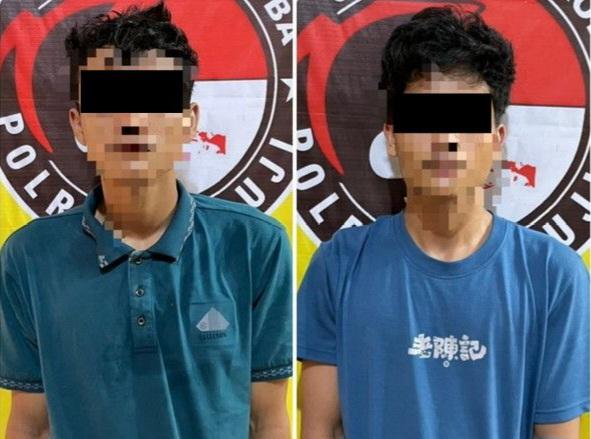 Sembunyikan Sabu dalam Kotak Rokok, Dua Pelaku di Lampung Tengah Dibekuk Polisi