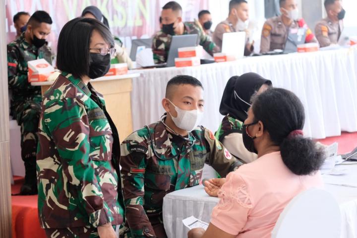 Polda Lampung kembali Gelar Vaksinasi Merdeka di Graha Wangsa