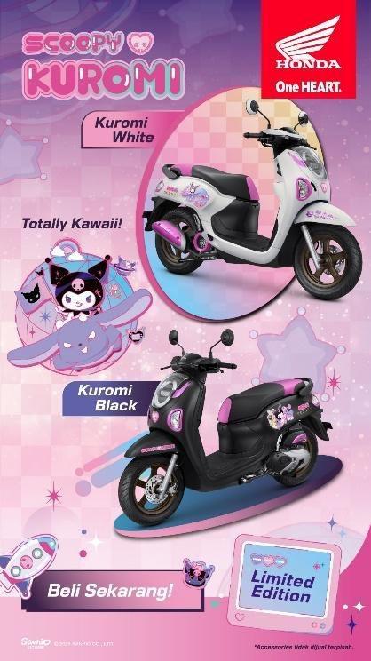 Honda NSS Hadirkan Scoopy Kuromi Limited Edition — Totally Kawaii dan Stylish!     