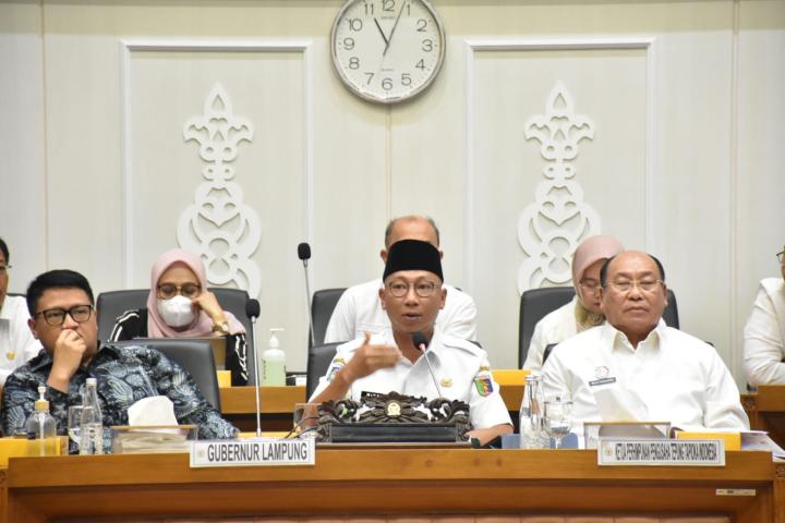 Ke DPR RI, Gubernur Mirza Perjuangkan Aspirasi Petani Singkong Lampung   