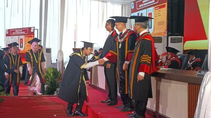 Institut Teknologi Sumatera Mewisuda 1.288 Mahasiswa