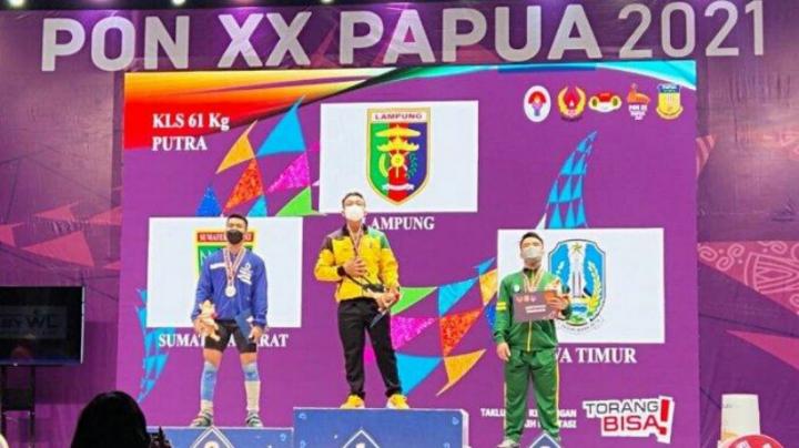 Cabang Olahraga Angkat Besi Sumbang Medali Emas Untuk Lampung