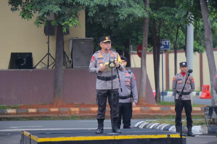 Polda Lampung Gelar Upacara Hari Kesadaran Nasional