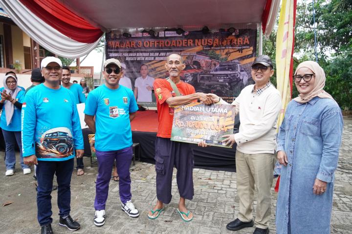 Pj.Sekdaprov Lampung Fredy Tutup Mabar Offroader Nusantara III 