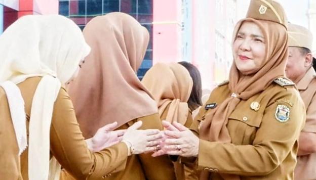 Halalbihalal Jajaran Pemkot Bandar Lampung, Wali Kota: Terus Jaga Kekompakan