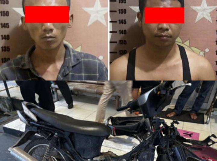 Pelaku Curat Lintas Wilayah Dibekuk, Motor dan Kunci T Disita