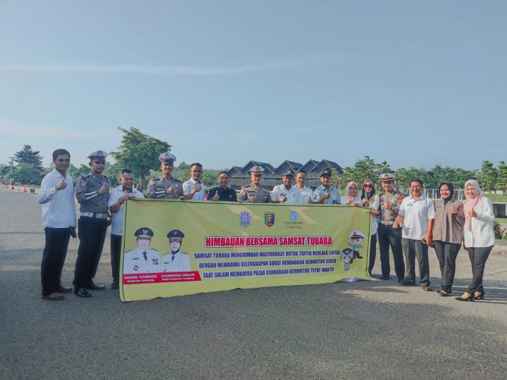 Polres Tubaba Himbau Masyarakat Agar Taat Pajak Kendaraan Dua Dan Empat