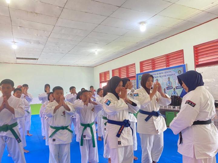 Laporan Pemantapan Teknik dan UKT Pengkab Bengkalis di Dojo Bantan 4-5 Maret 2023