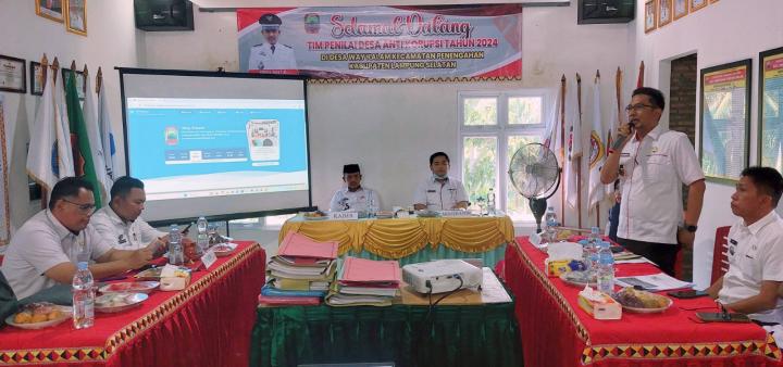 Desa Way Kalam Wakili Lampung Selatan Dalam Penilaian Desa Antikorupsi Tingkat Provinsi 